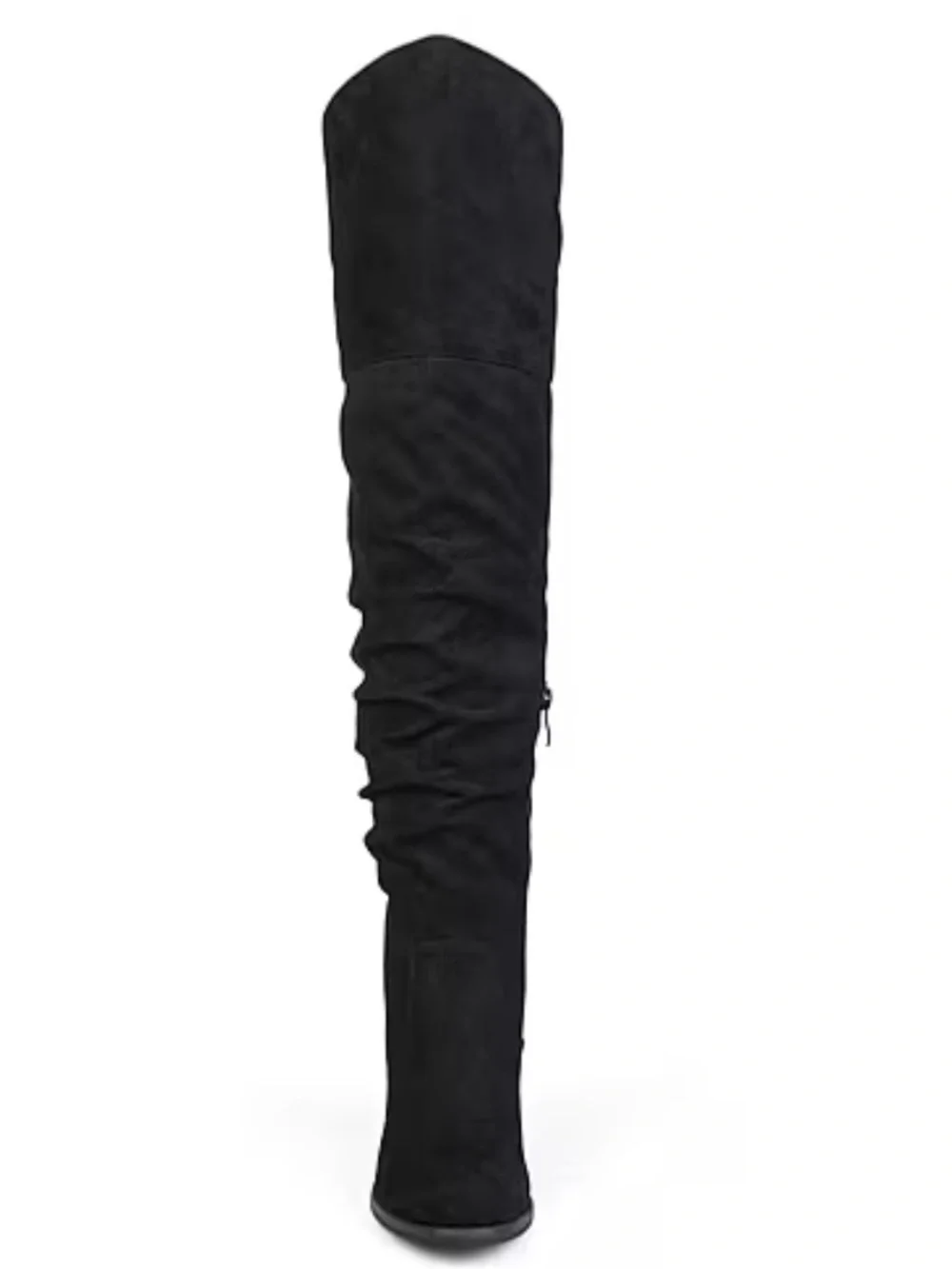 Women's KAISON Black Over-the-Knee Block Heel Boots